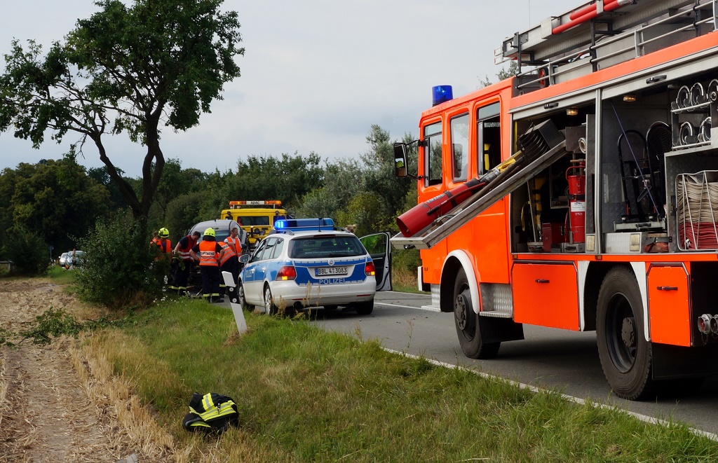 reportnet24.de - Neun Verletzte bei Unfällen in Temnitztal, Wittstock ...