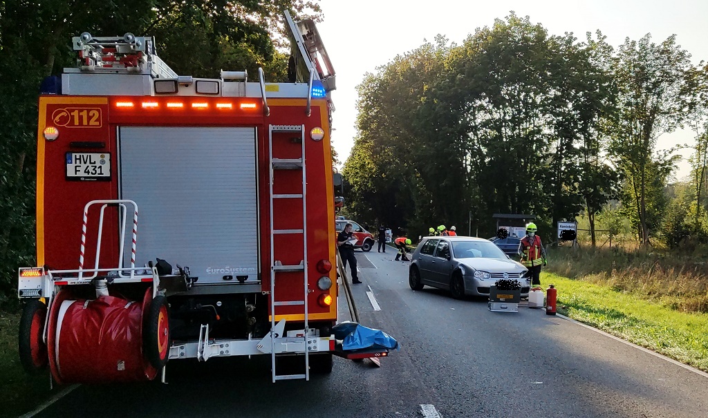 Reportnet24.de - Amt Friesack: B188 Bei Briesen Wegen Verkehrsunfall ...